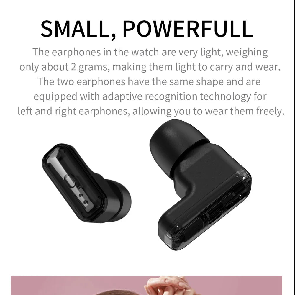 2-in-1 TWS Headset Smartwatch