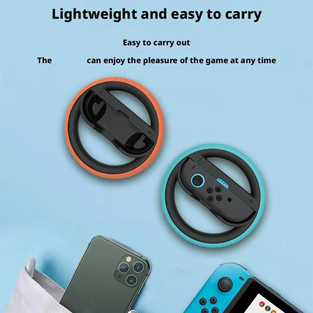 Innovative Ergonomic Racing Steering Wheels for Nintendo Switch 2 - Enhance Your Mario Kart Experience