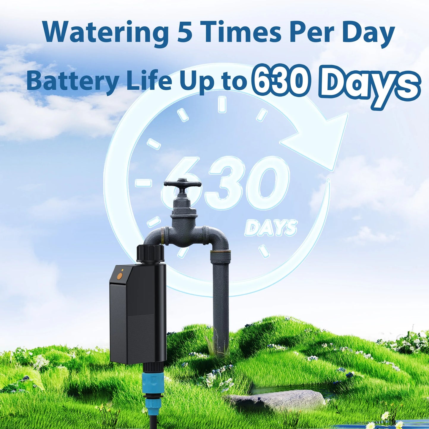 GIRIER Tuya WiFi Water Timer