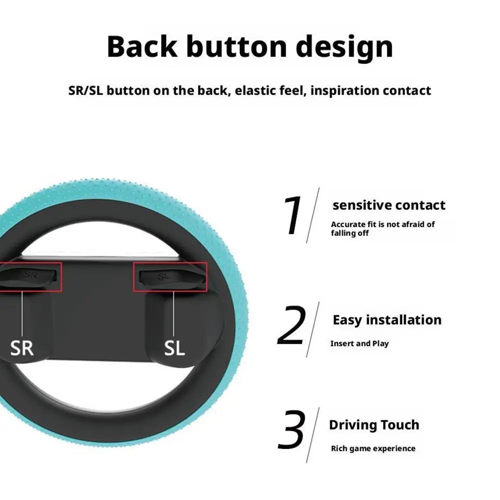Innovative Ergonomic Racing Steering Wheels for Nintendo Switch 2 - Enhance Your Mario Kart Experience