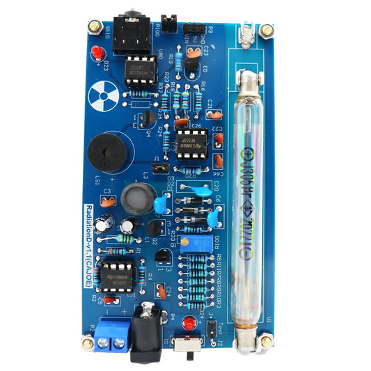 Assembled DIY Geiger Counter Kit | Radiation Detector with Miller Tube - mythtiger
