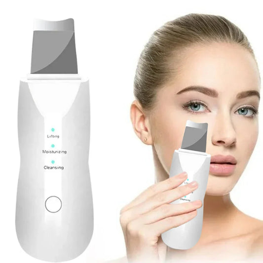 Ultrasonic Skin Scraper - Deep Pore Cleaning Facial Machine for Men & Women