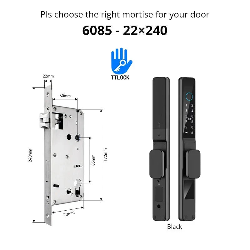 Waterproof Smart Lock with TTLock App