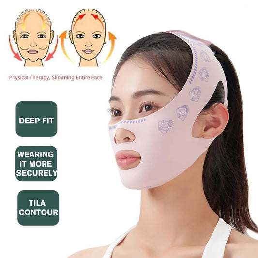 Chin Cheek Slimming V Shaper Mask - Anti-Wrinkle & Lifting Solution