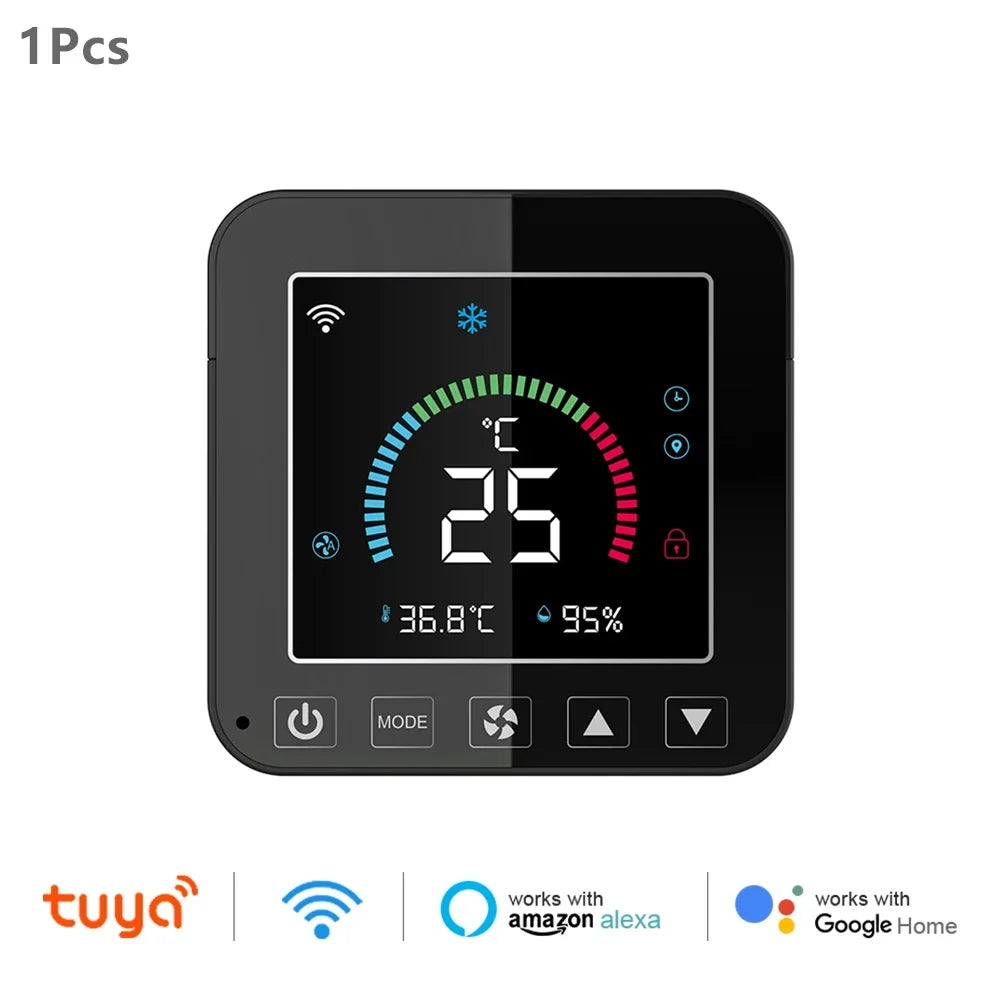 Tuya WiFi Thermostat: Smart IR Controller with LCD, Alexa & Google Home