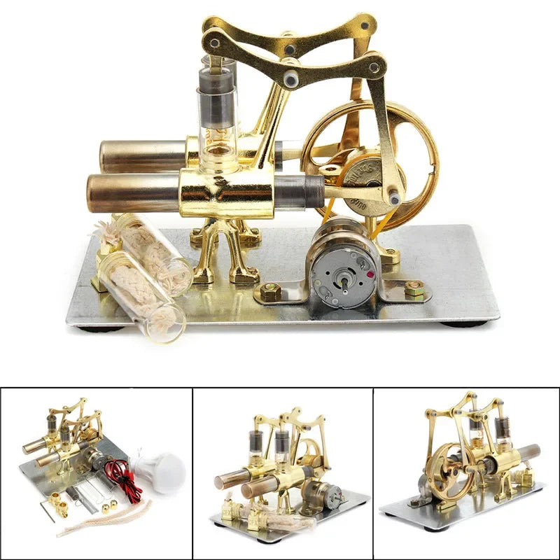 Balance Stirling Engine Model - Educational Steam Power Toy