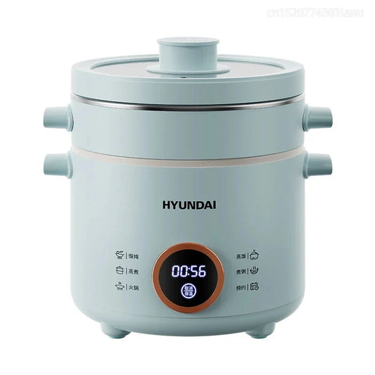 2L Electric Rice Cooker - Multicooker & Food Steamer, 220V
