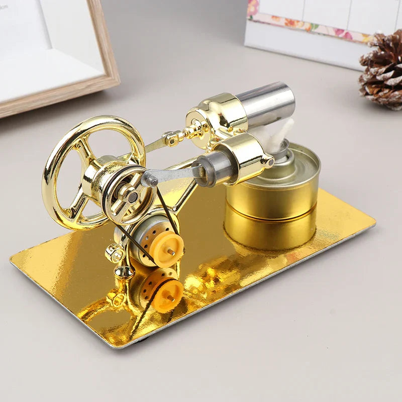 Hot Air Stirling Engine Model - Educational Science Toy for Dynamic Physics Experiments