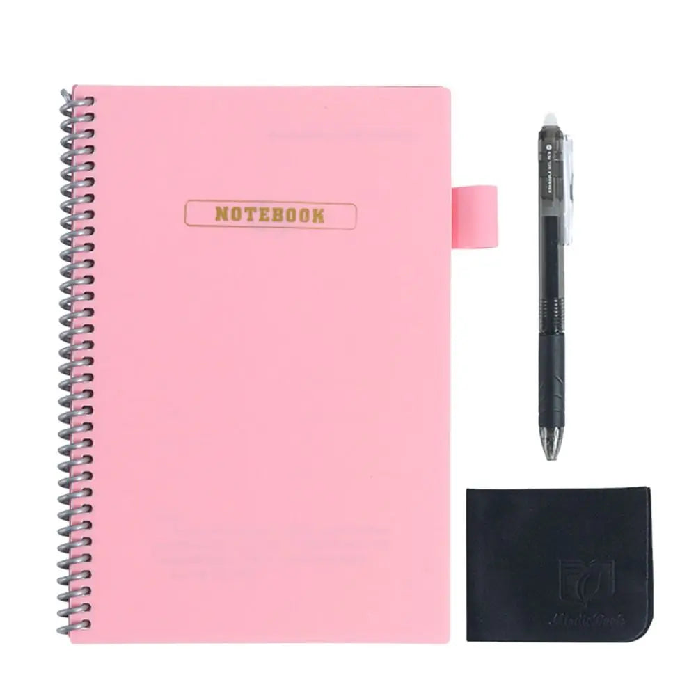 A5 Erasable Whiteboard Journal | Reusable Smart Notebook Planner
