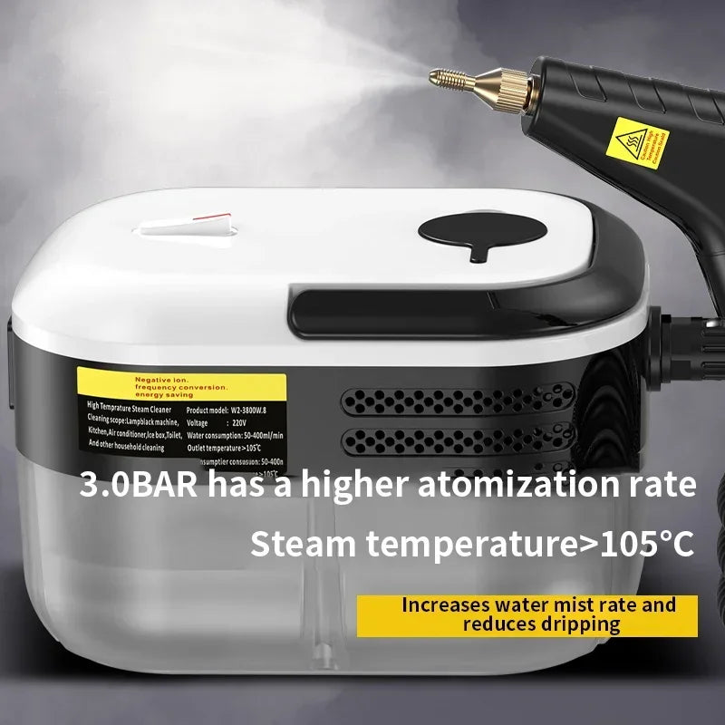 High-Temperature Steam Cleaner for Household, Kitchen, and Car