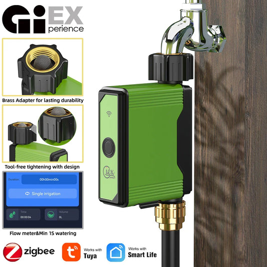ZIGBEE WIFI Garden Watering Timer with Smart Sprinkler System - TUYA Compatible