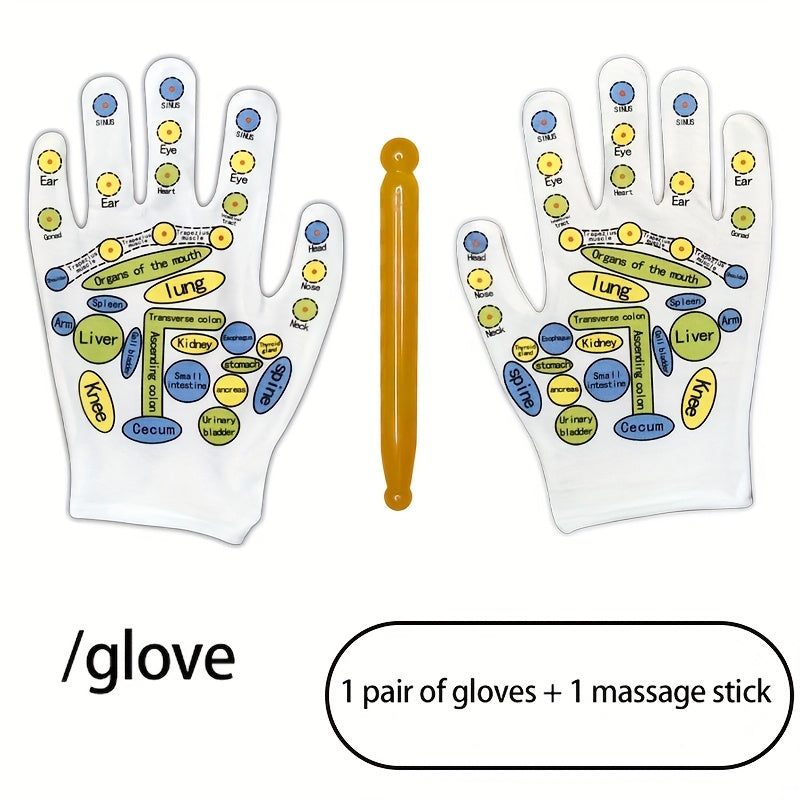 Acupressure Massage Socks with Trigger Point & Massage Tool - Perfect Reflexology Gift