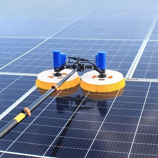 X4 Dual-Head Photovoltaic Panel Cleaning Brush Replacement - High-Strength Scratch-Resistant Nylon Bristles