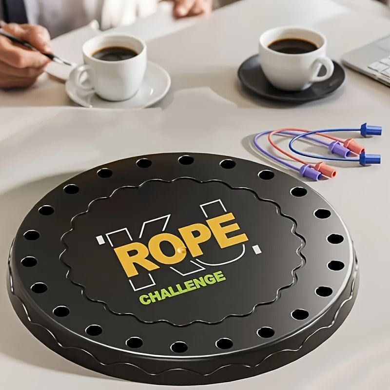 Colorful Rope Challenge Board Game - Boosts Logic & Creativity, Great for Teens & Family, Perfect for Valentine's, Thanksgiving, Christmas & New Year
