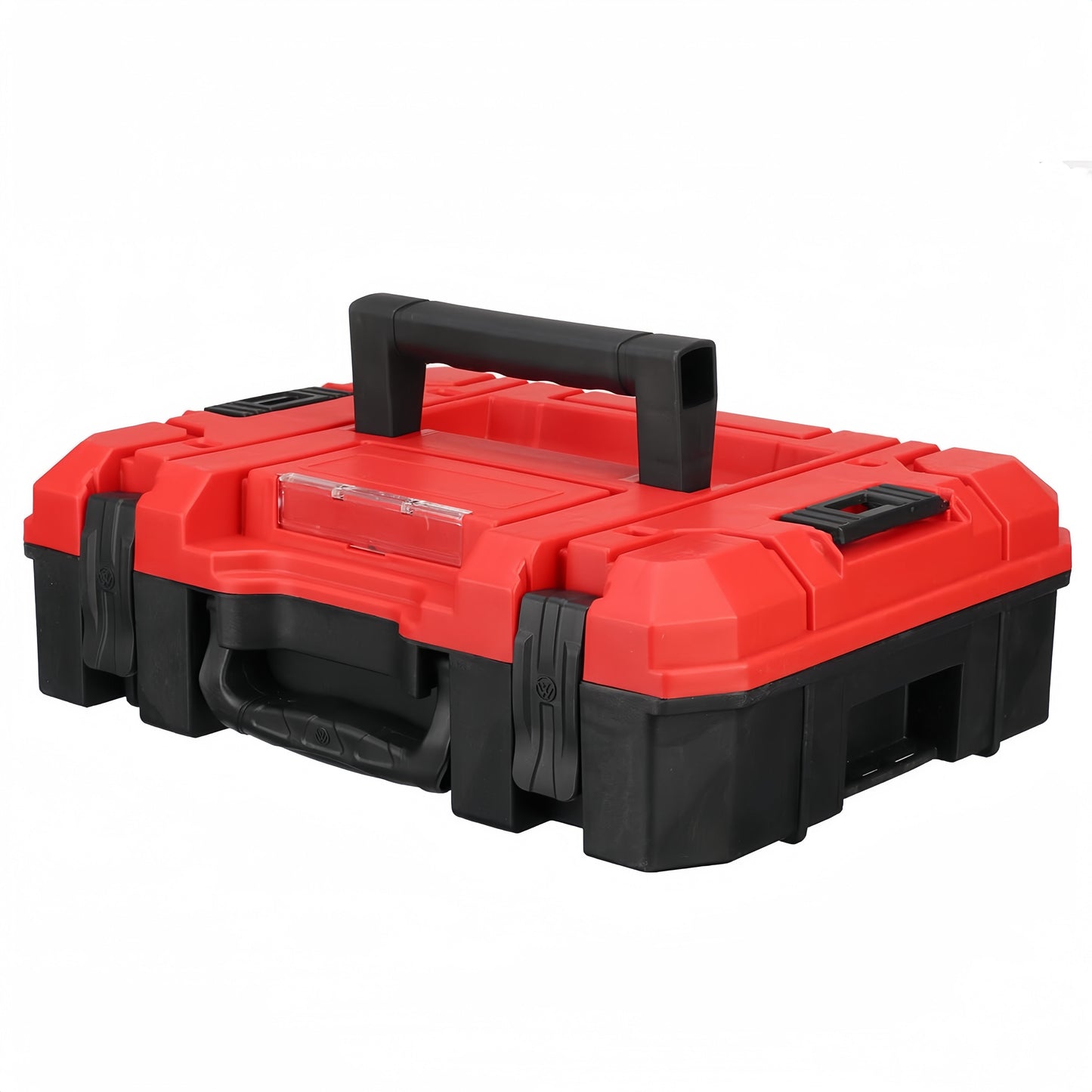 ITECHJOY Durable Plastic Toolbox - Stackable, Multi-Compartment Organizer for Electricians & Carpenters