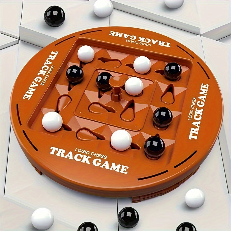 Logic Chess Track Game - Fun & Educational 2 Player Board Game Set for Kids & Adults