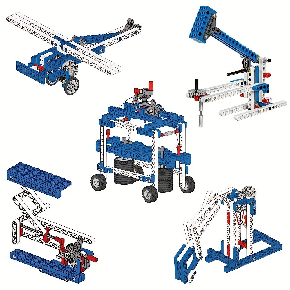 STEM 9686 Multi-Tech Programmable Robot Building Set for Kids