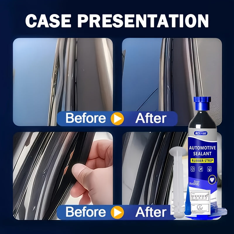 15-Minute Quick-Dry Silicone Sealant by Jstree - Waterproof, Heat-Resistant, and Easy to Apply for Automotive Insulation