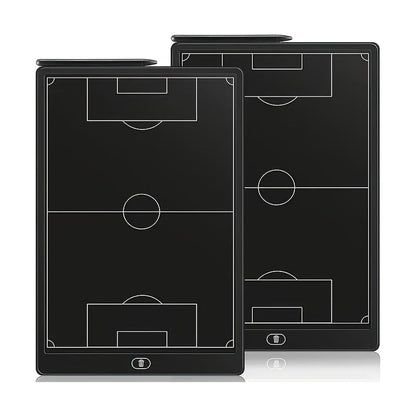 16-Inch Electronic Coach Tablet for Soccer & Basketball - Dual-Sided Field Layout