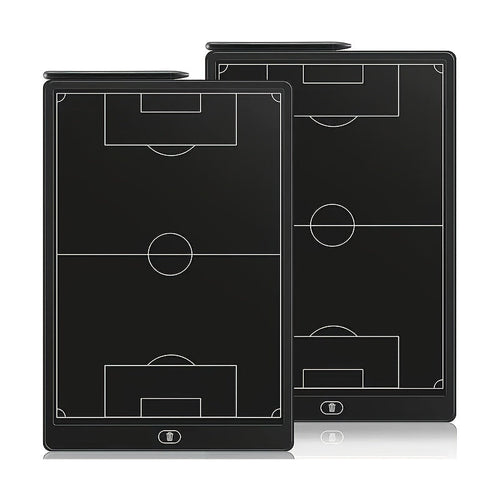 16-Inch Electronic Coach Tablet for Soccer & Basketball - Dual-Sided Field Layout