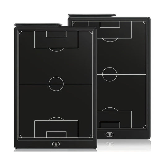 16-Inch Electronic Coach Tablet for Soccer & Basketball - Dual-Sided Field Layout