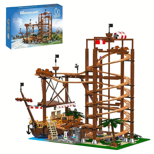 2174-PCS Creative Home Decoration Building Blocks for Adults - Perfect for Christmas & Halloween Gifts